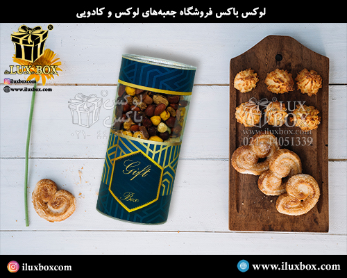 قوطی مقوایی ویترین دار لوکس باکس