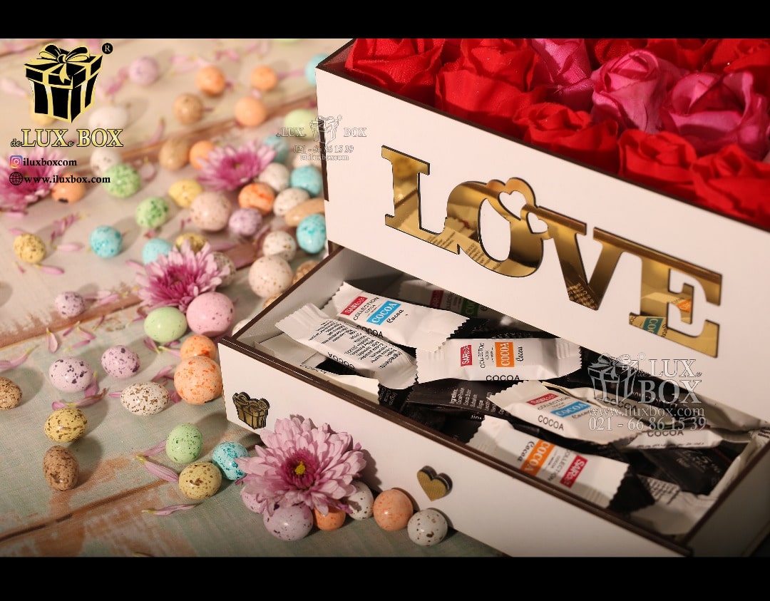 ایده هایی ناب برای تهیه ساخت هدیه ولنتاین همراه با جعبه کادویی لاکچری لوکس باکس