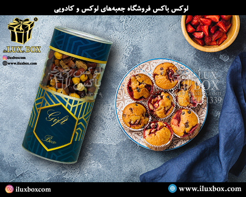 قوطی مقوایی ویترین دار لوکس باکس