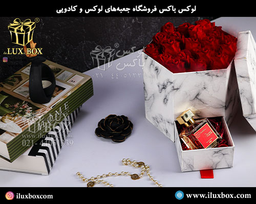 جعبه هارد باکس عطر و ادکلن کادویی لوکس باکس 