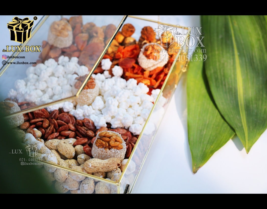 جعبه شیشه ای لوکس باکس