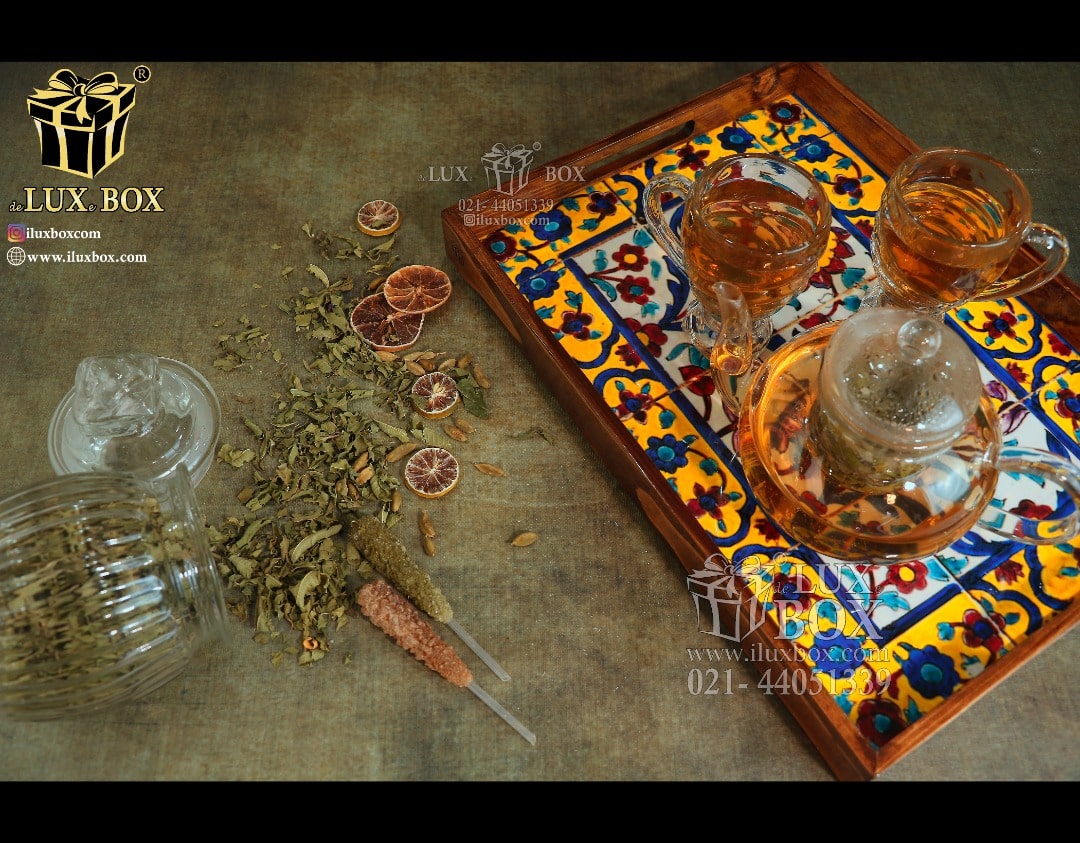 سینی چوبی سنتی لوکس باکس 