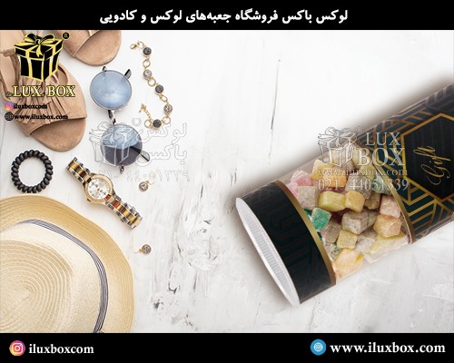 قوطی مقوایی ویترین دار لوکس باکس