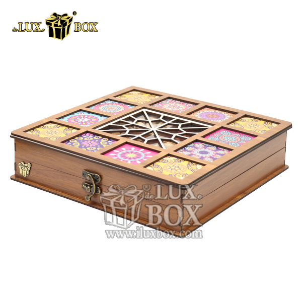 جعبه آجیل خشکبار پذیرایی چوبی لوکس باکس کد LB042 , لوکس باکس،جعبه ، جعبه آجیل، جعبه آجیل و خشکبار،آجیل کادویی، جعبه آجیل کادویی،جعبه شیک،جعبه لوکس،