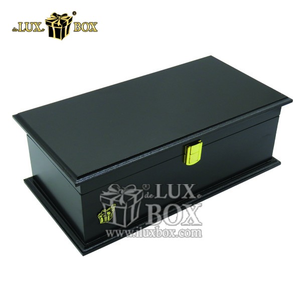 جعبه نفیس دمنوش پذیرایی چای کیسه ای تی بگ چوبی لوکس باکس  کد  LB102-B
