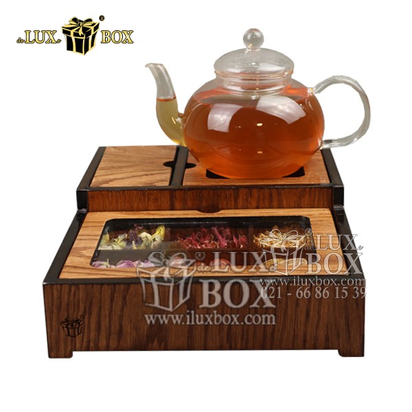 جعبه پذیرایی چوبی وارمردار تی بگ نبات لوکس باکس کد LB111-N , چای، جعبه چوبی چای، جعبه تی بگ،خرید جعبه چای ،فروش جعبه چای،تی بگ، جعبه چای پذیرایی ،جعبه لوکس ، جعبه خاص ،جعبه وارمردار ، جعبه پذیرایی وارمردار چوبی