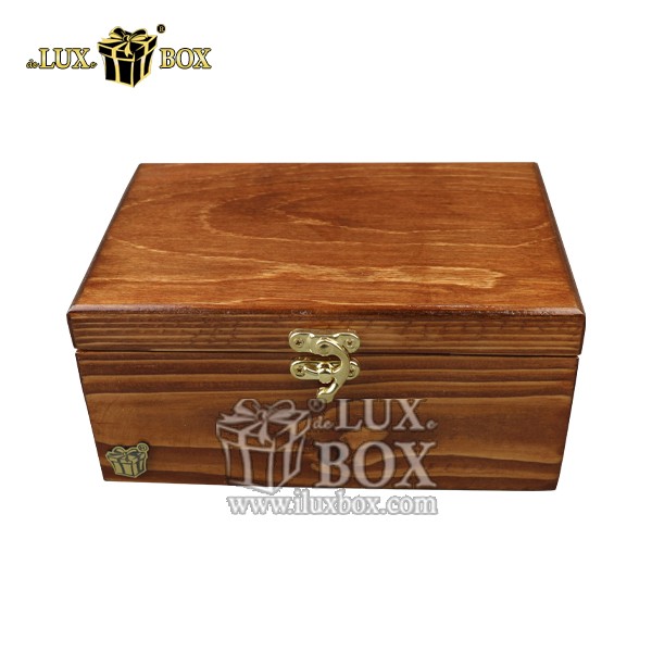 جعبه آجیل خشکبار پذیرایی چوبی لوکس باکس کد LB137