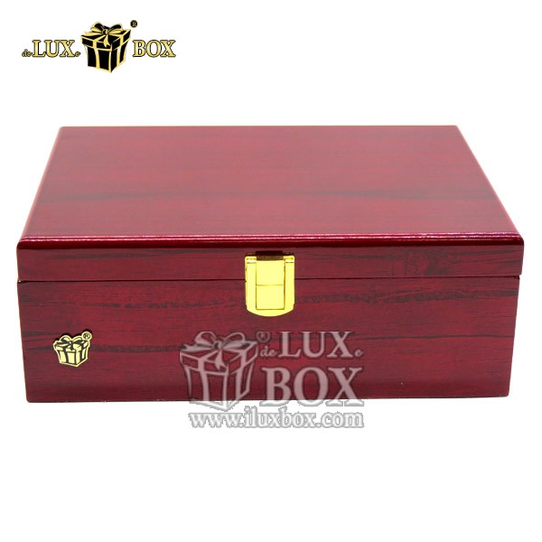 جعبه نفیس آجیل خشکبار پذیرایی چوبی لوکس باکس  کد LB138-LM