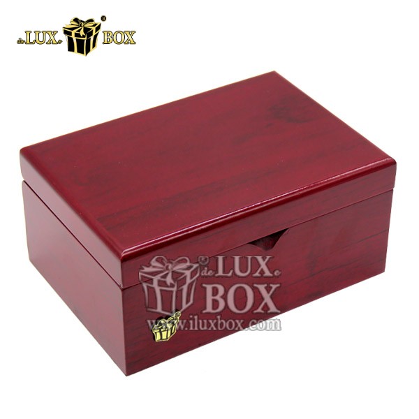 جعبه نفیس آجیل خشکبار پذیرایی چوبی لوکس باکس  کد LB273-LM