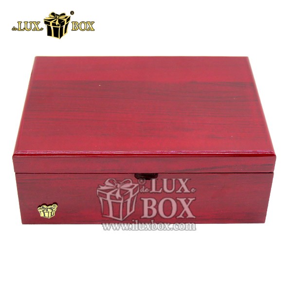 جعبه نفیس آجیل خشکبار پذیرایی چوبی لوکس باکس  کد LB274-LM