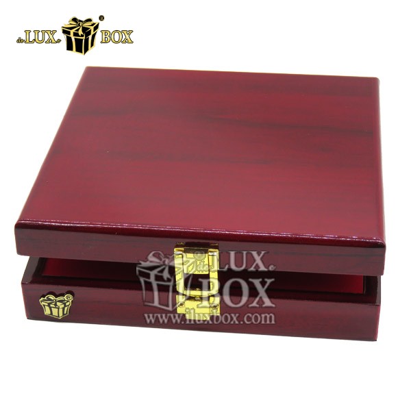 جعبه نفیس چوبی زعفران لوکس باکس کد  LB162-LM