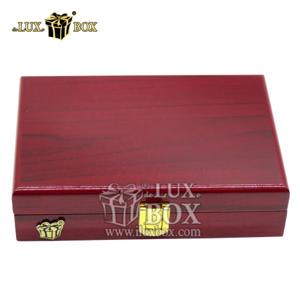 جعبه نفیس صادراتی چوبی زعفران لوکس باکس کد LB163-LM