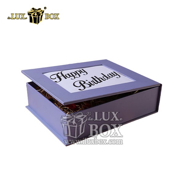 جعبه کادویی هارد باکس مدل کتابی لوکس باکس کد LB765